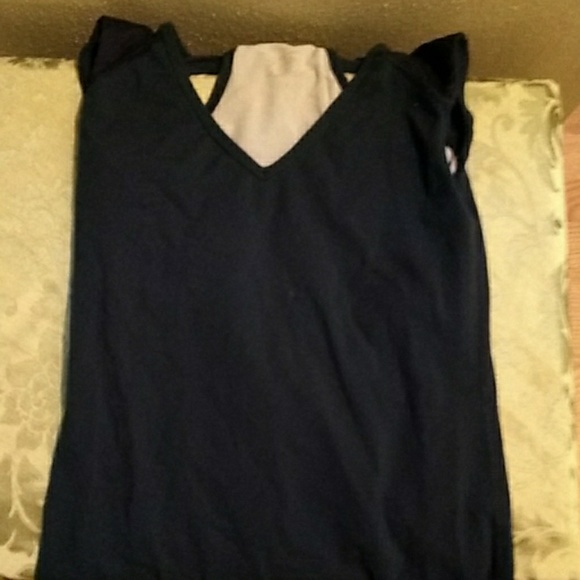 Navy Lululemon tank with built in bra - Picture 1 of 2
